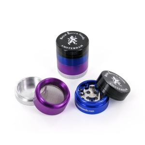 Coloured Metal Grinder (4 parts)