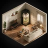 Kit cort de cultivare 90x90x200 RQS
